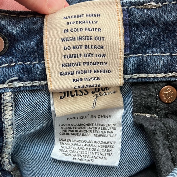 Miss Me Easy Boot Embellished Bling Jeans Designed for Buckle - Picture 4 of 9